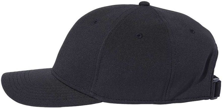 Left View of Black Sustainable Performance Cap - SAND