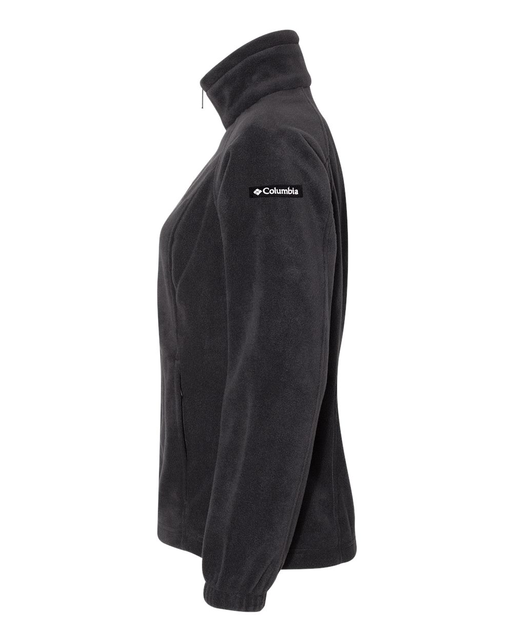 Left View of Black Women’s Benton Springs™ Fleece Full-Zip Jacket - 212470