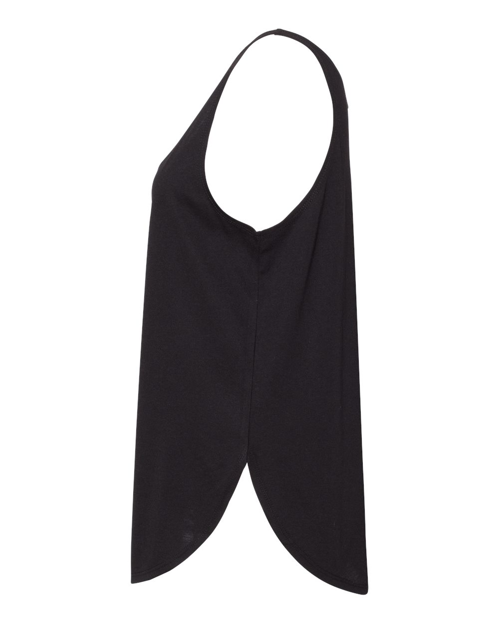 Left View of Black Women's Festival Tank - 5033