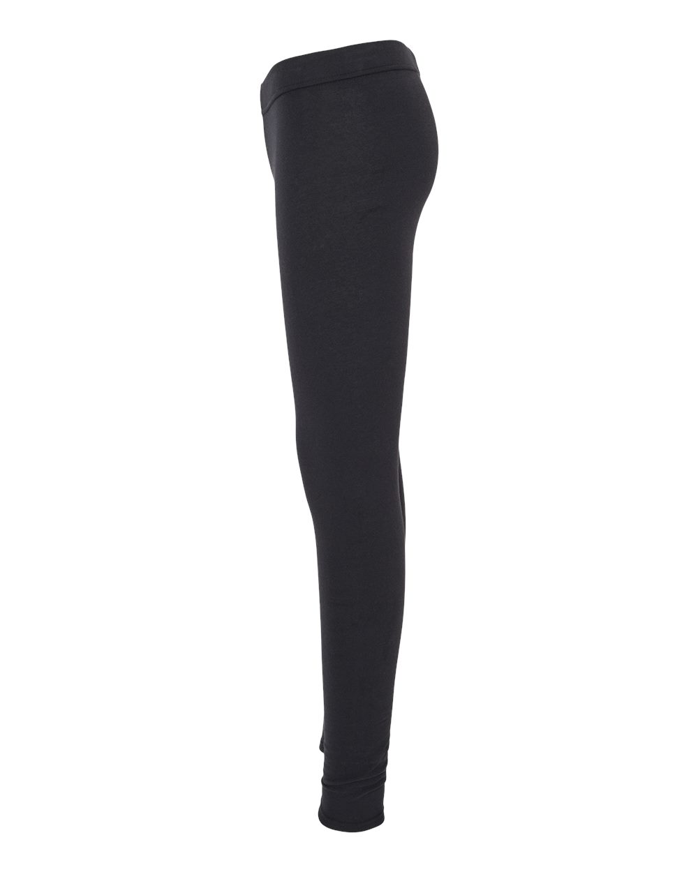 Left View of Black Women’s Love ’Em Leggings - S08