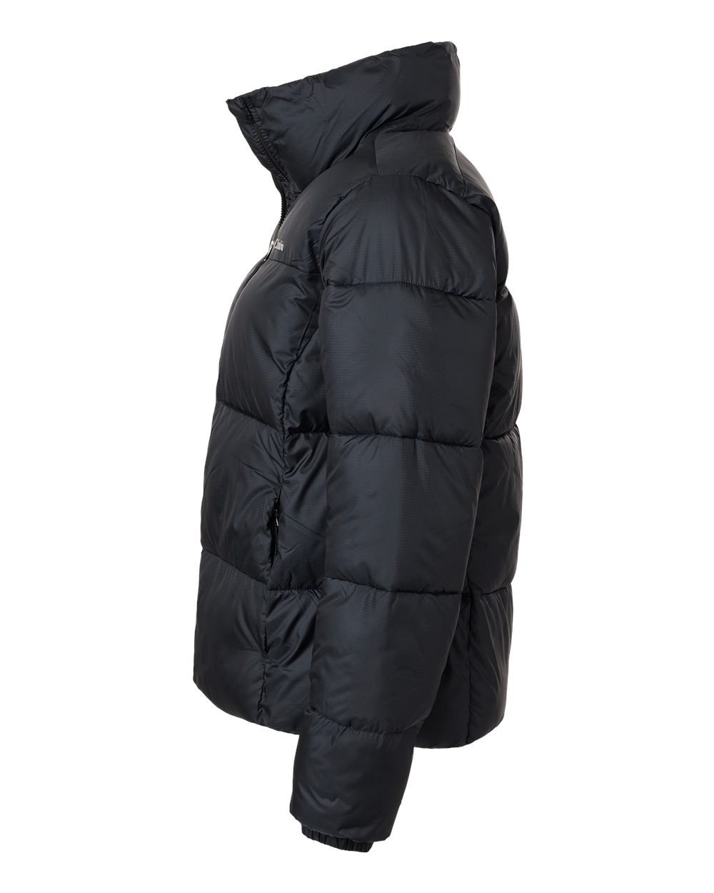 Left View of Black Women's Puffect™ II Full-Zip Jacket - 209029