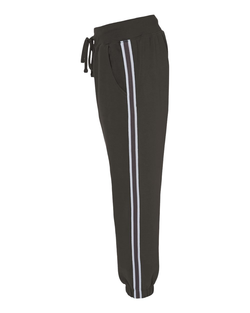 Left View of Black Women's Rival Fleece Joggers - 8643