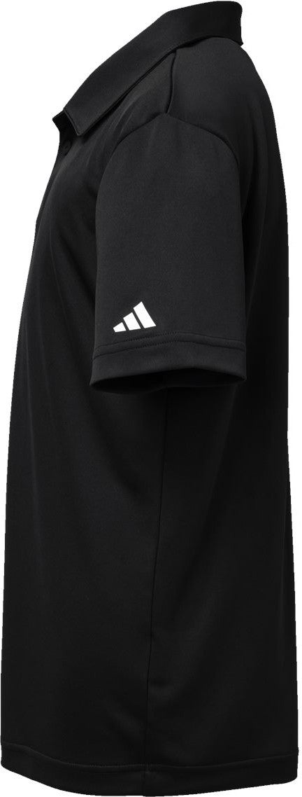 Left View of Black Youth Performance Polo - A4000