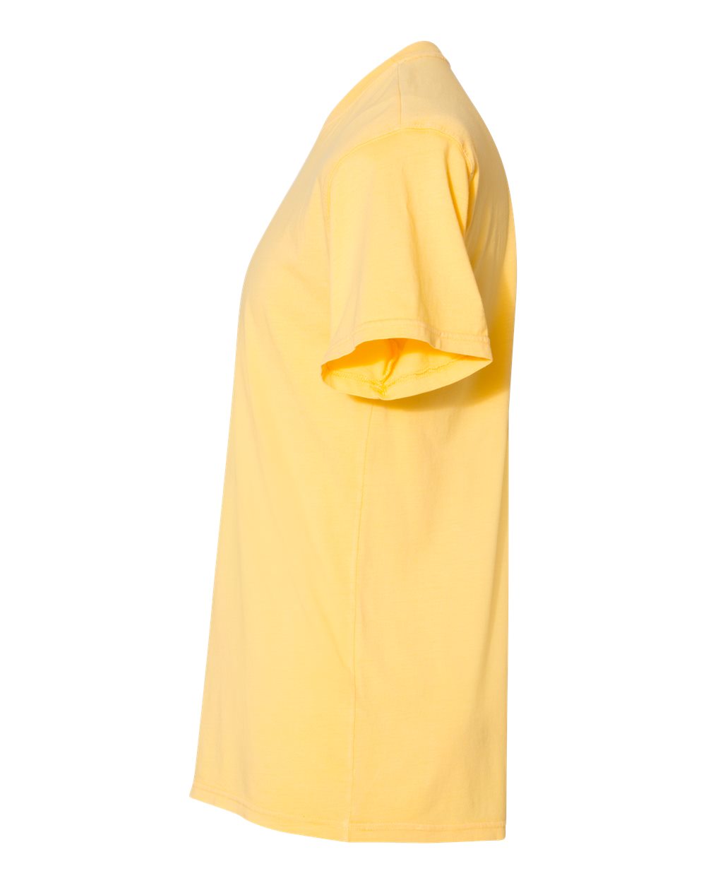 Left View of Blonde Inspired Dye Short Sleeve T-Shirt - 7410