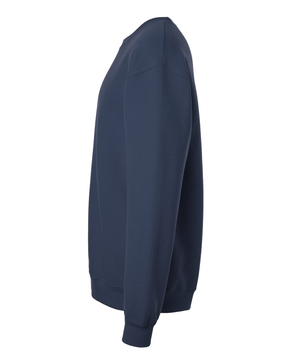 Left View of Blue Dusk Hammer™ Maxweight Crewneck Sweatshirt - 19000