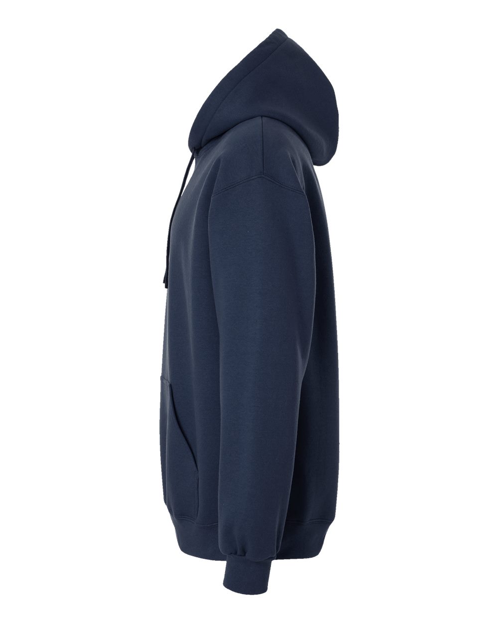 Left View of Blue Dusk Hammer™ Maxweight Hooded Sweatshirt - 19500