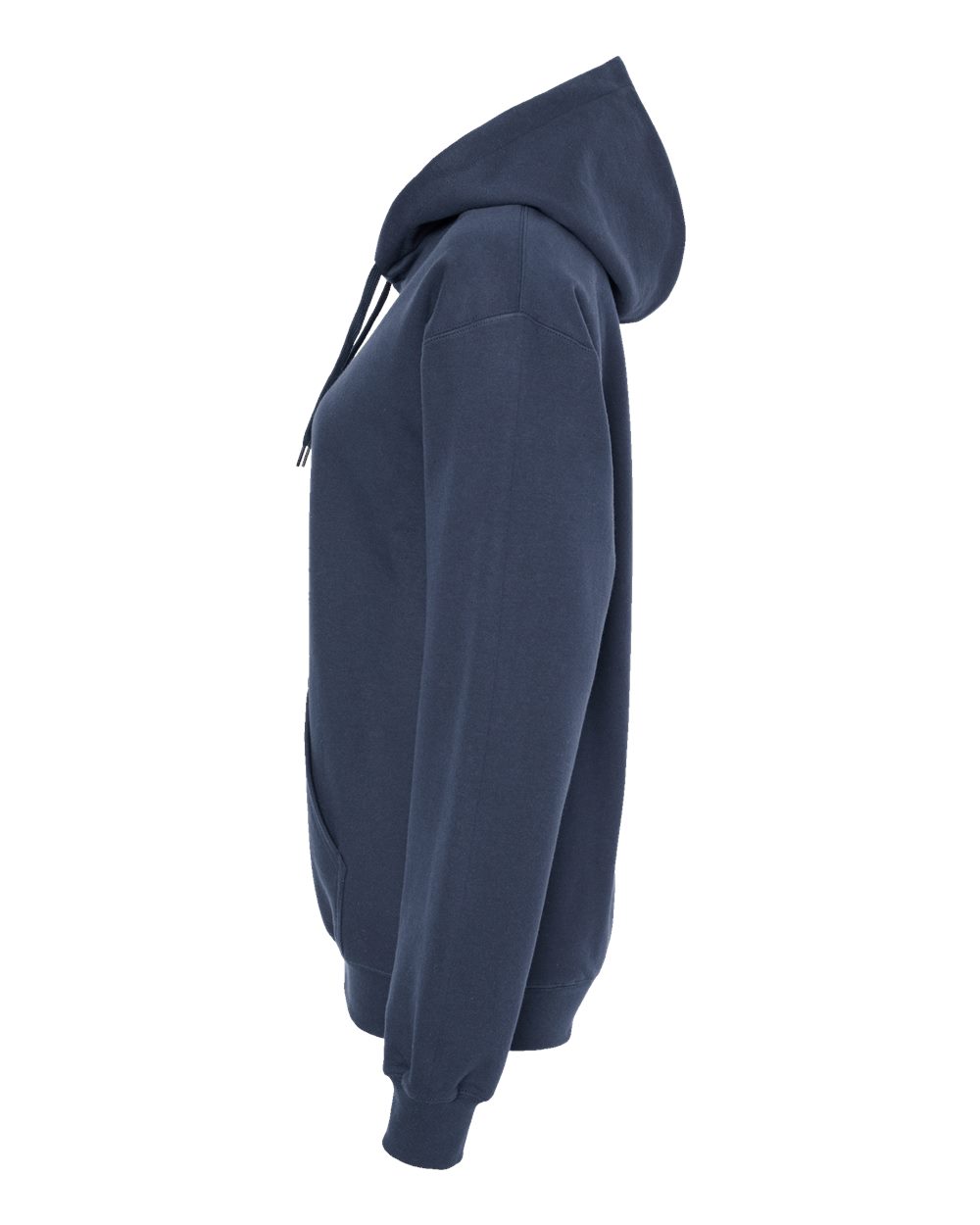 Left View of Blue Dusk Softstyle® Midweight Hooded Sweatshirt - SF500