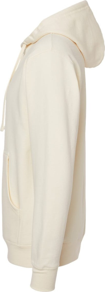 Left View of Bone Midweight Hooded Sweatshirt - SS4500