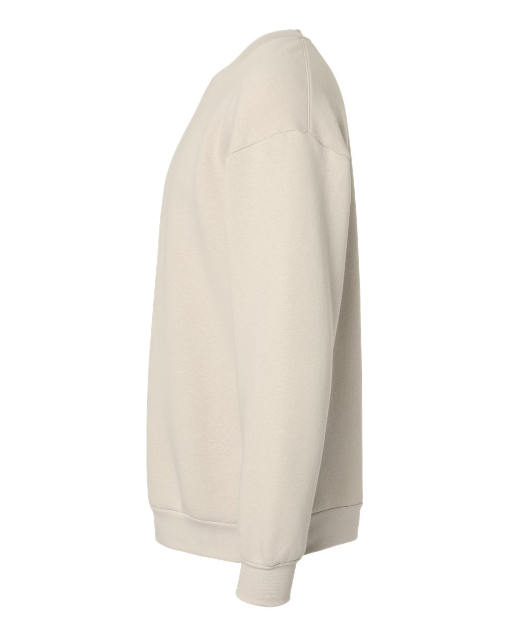 Left View of Bone ReFlex Fleece Crewneck Sweatshirt - RF496