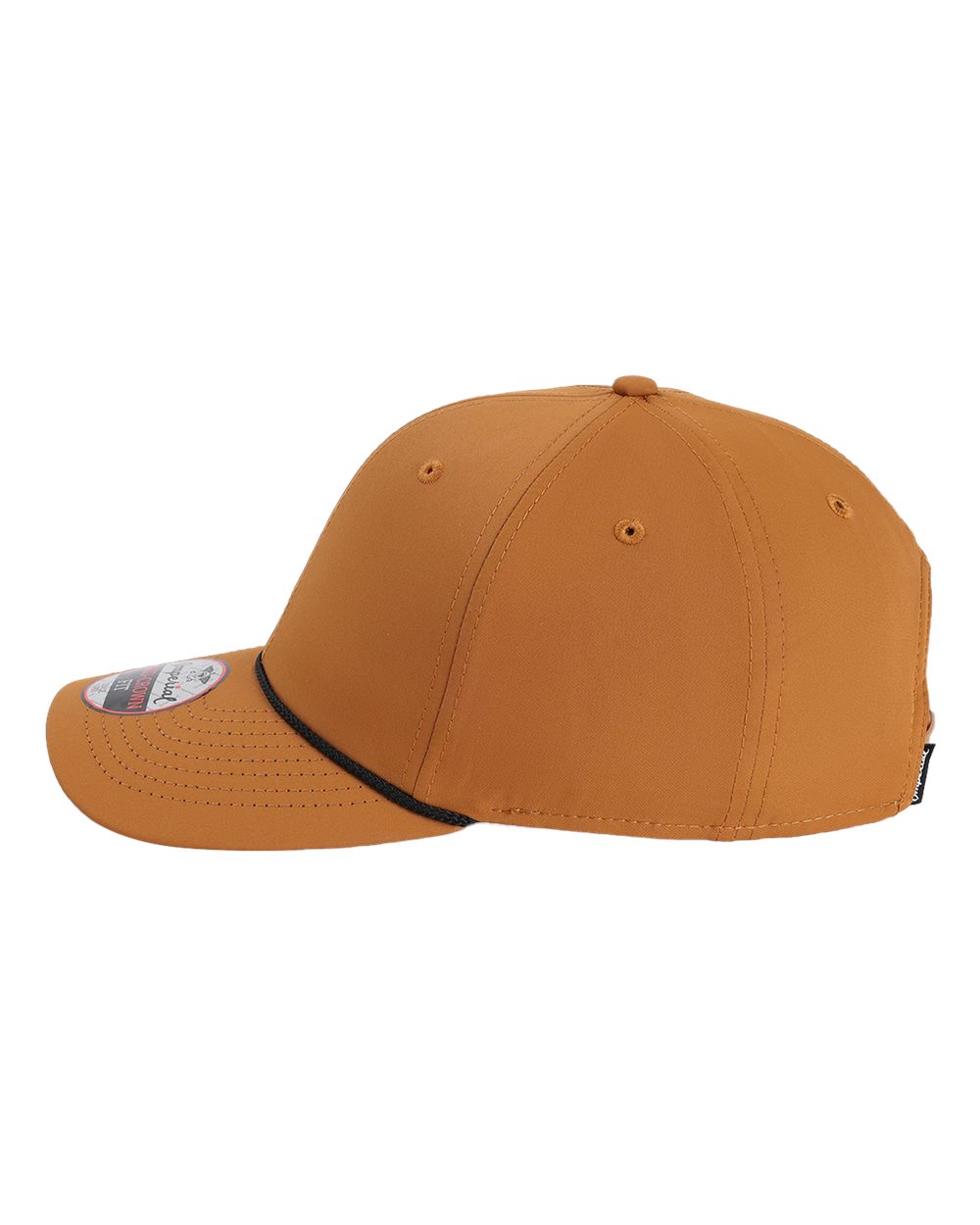 Left View of Buckthorn Brown/ Black The Wingman Cap - 7054