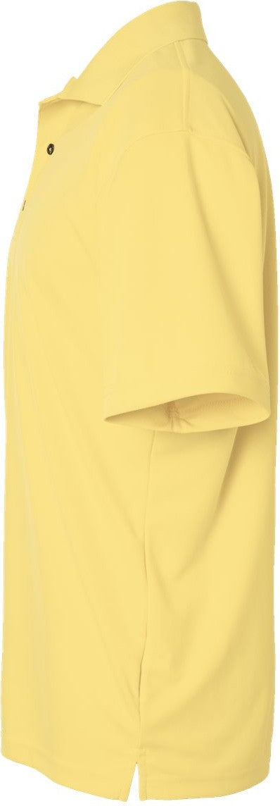 Left View of Butter Saratoga Performance Mini Mesh Polo - 100