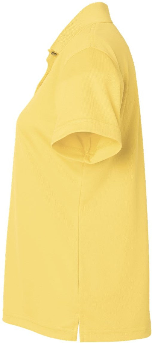 Left View of Butter Women's Saratoga Performance Mini Mesh Polo - 104