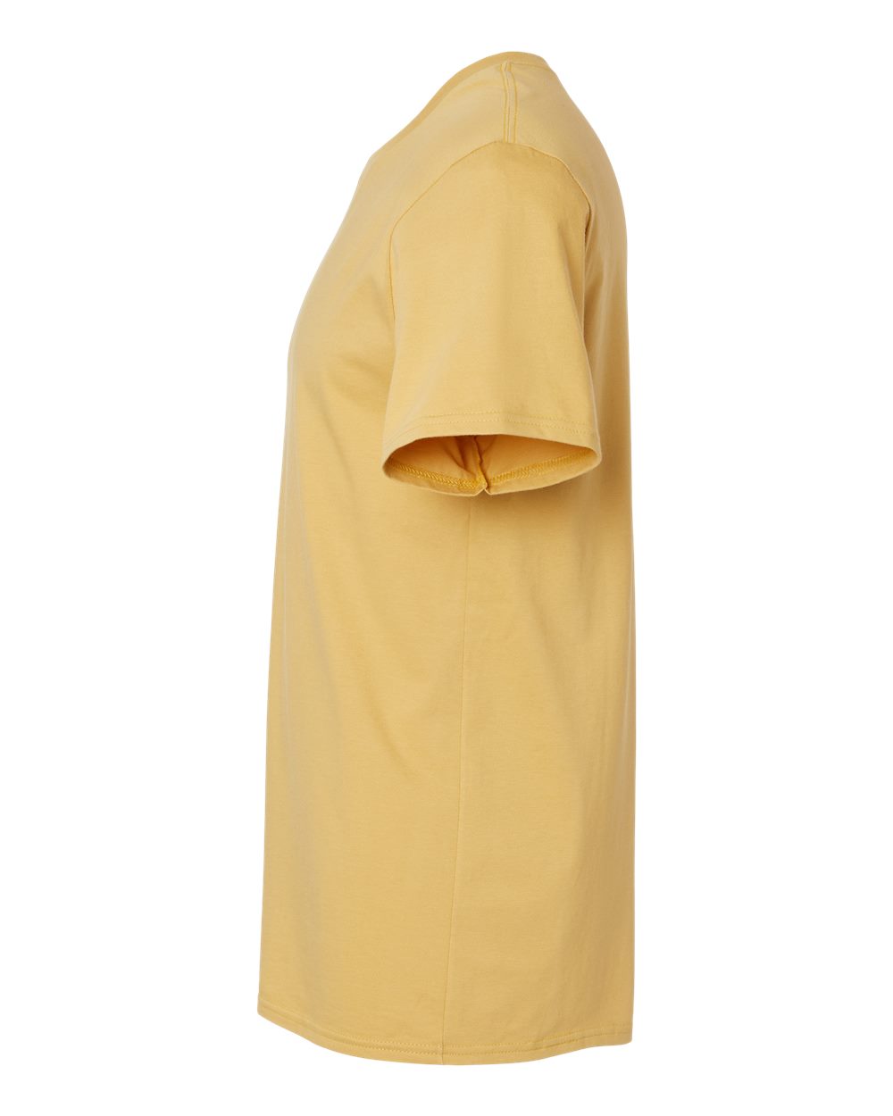 Left View of Butterscotch Premium Cotton T-Shirt - 570MR