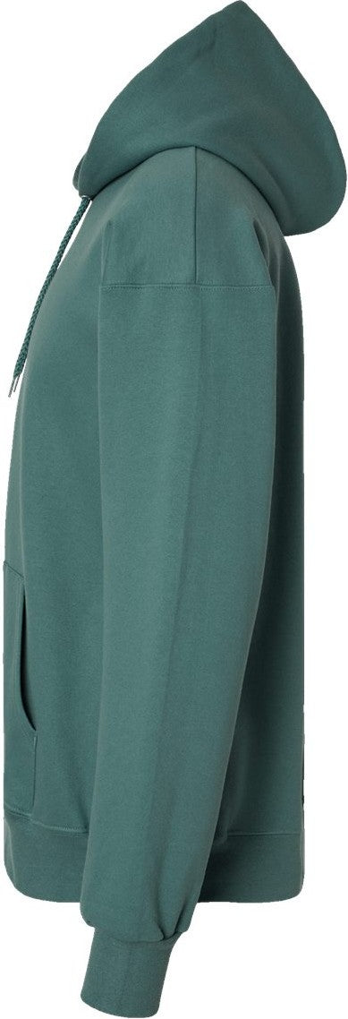 Left View of Cactus Ultimate Cotton® Hooded Sweatshirt - F170