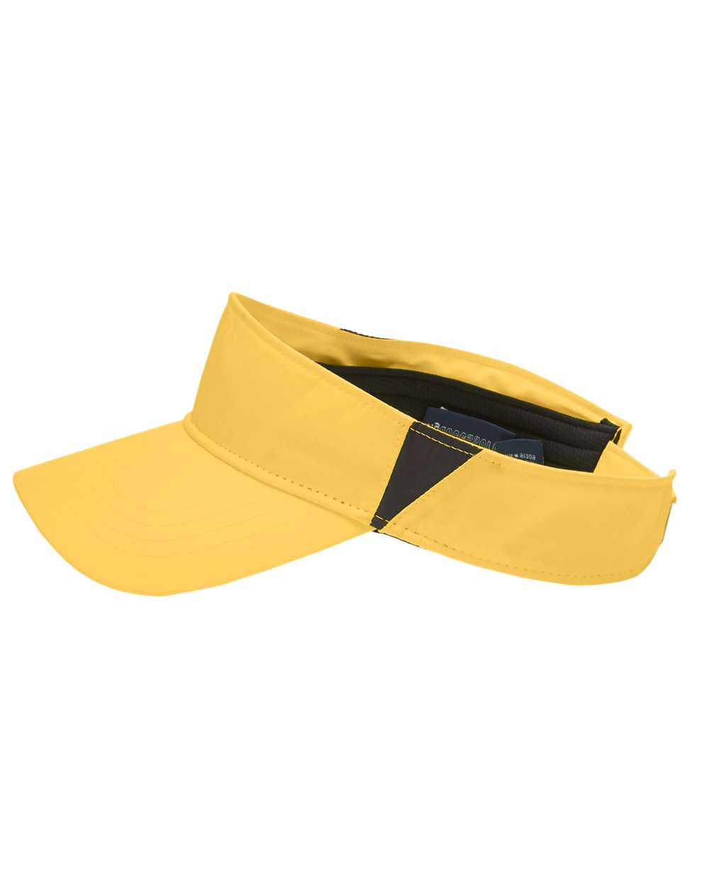 Left View of Campus Gold/ Carbon Drive Performance Visor - CE002