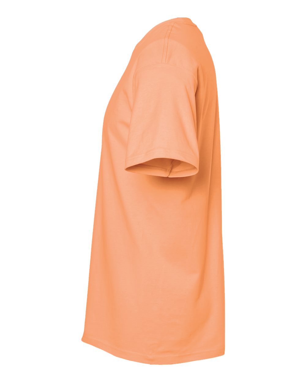 Left View of Cantaloupe Heavyweight Jersey T-Shirt - 290