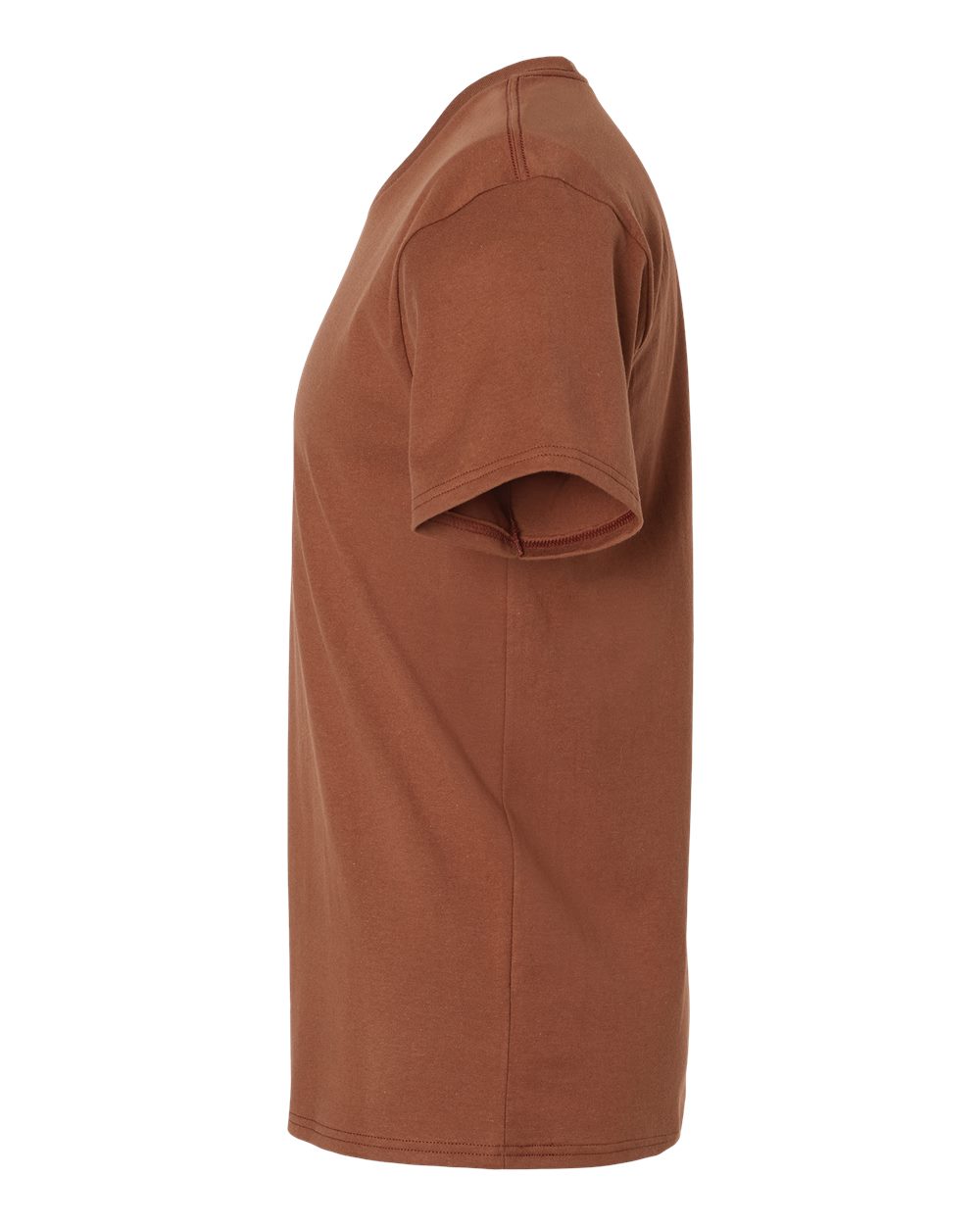 Left View of Canyon Rock Brown Perfect-T T-Shirt - 4980