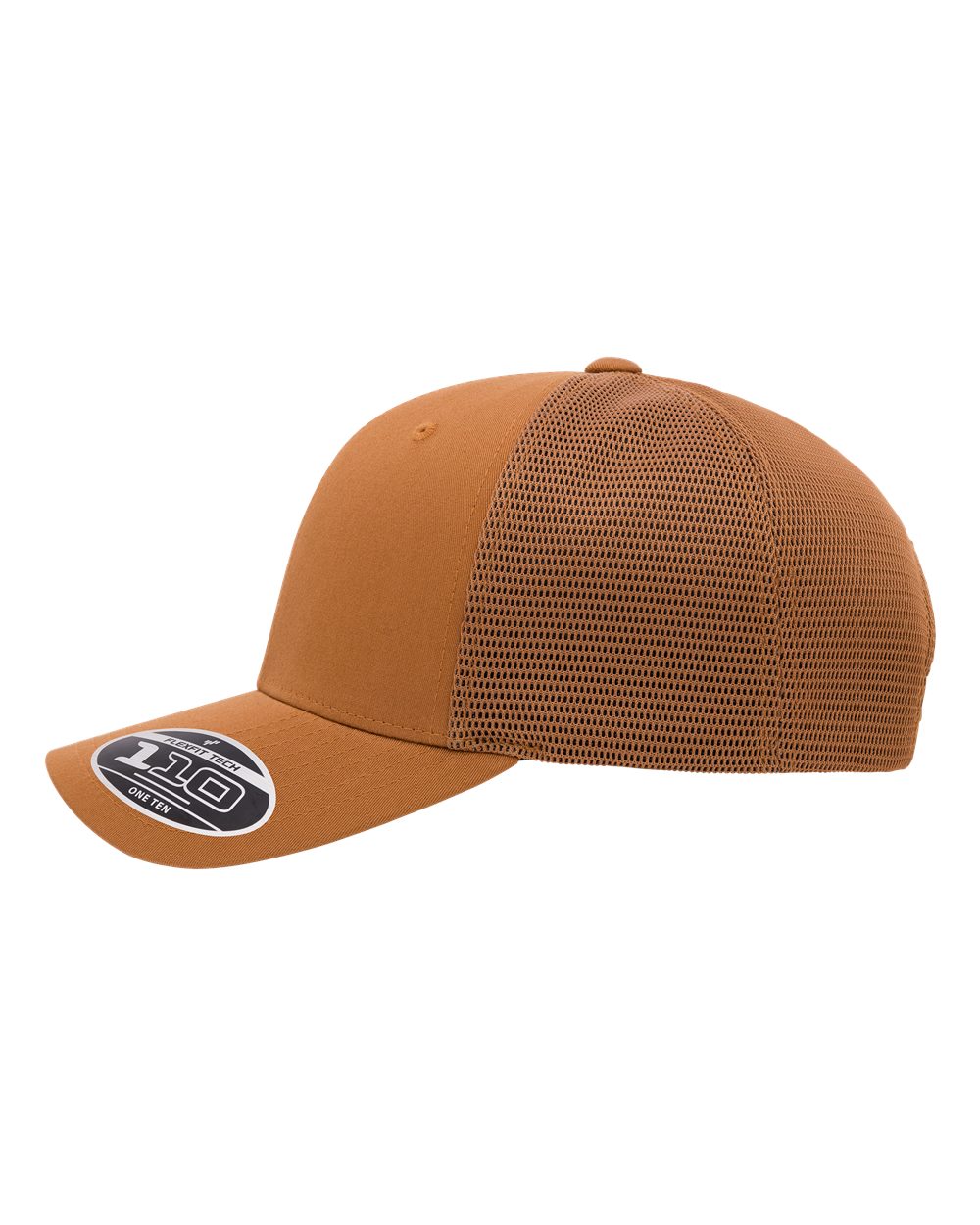 Left View of Caramel 110® Mesh-Back Cap - 110M
