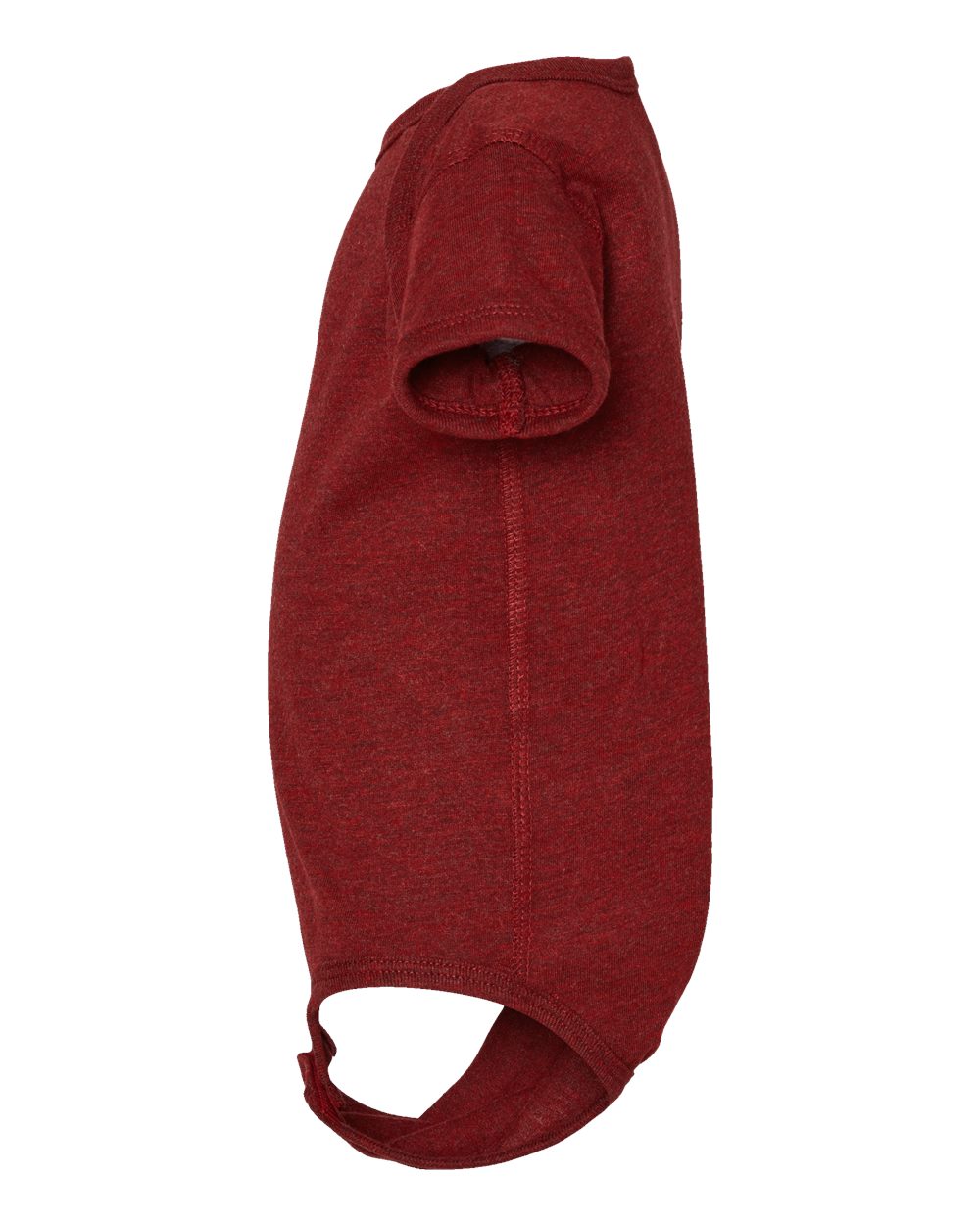 Left View of Cardinal Blackout Infant Fine Jersey Bodysuit - 4424