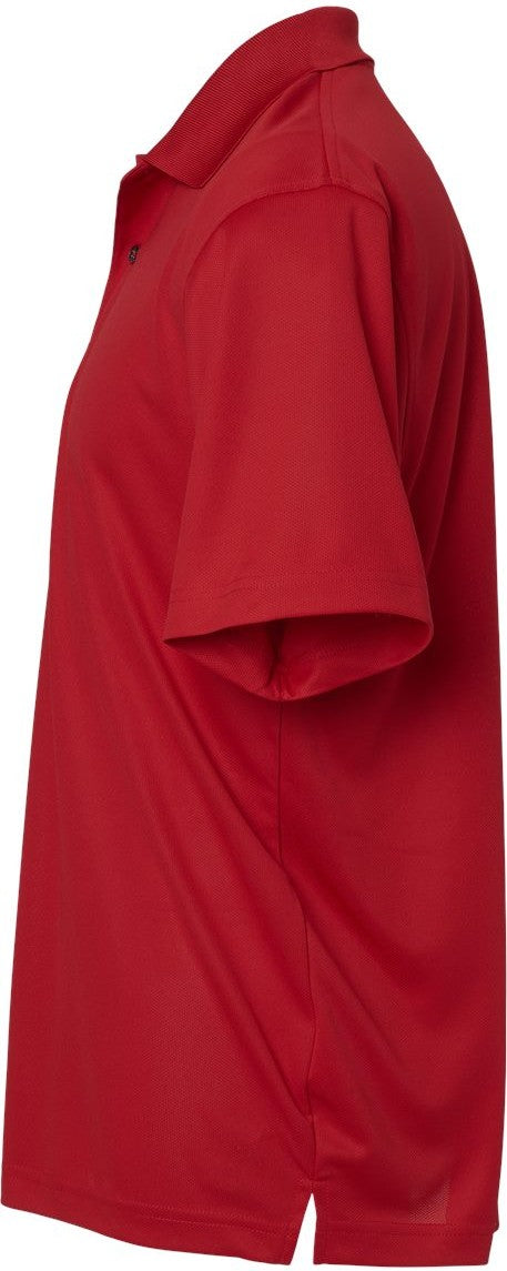 Left View of Cardinal Saratoga Performance Mini Mesh Polo - 100