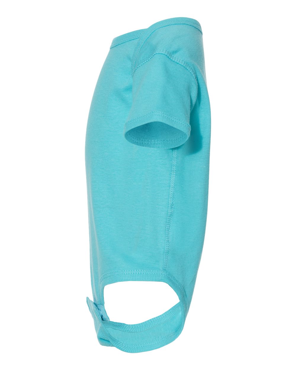 Left View of Caribbean Infant Baby Rib Bodysuit - 4400