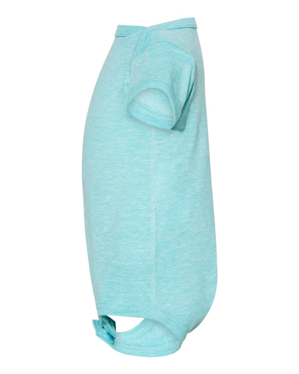 Left View of Caribbean Melange Infant Harborside Mélange Bodysuit - 4491