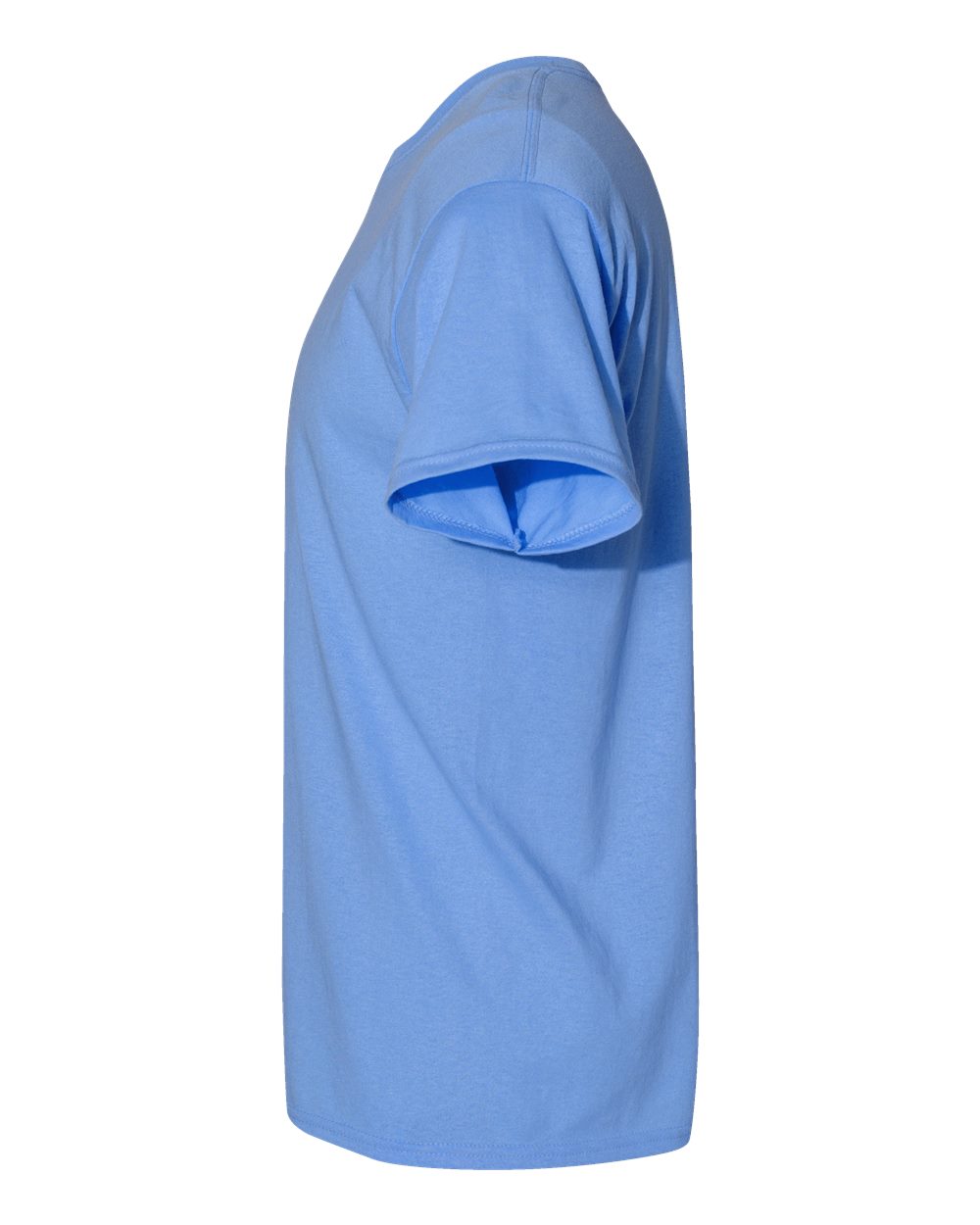 Left View of Carolina Blue Ecosmart™ T-Shirt - 5170