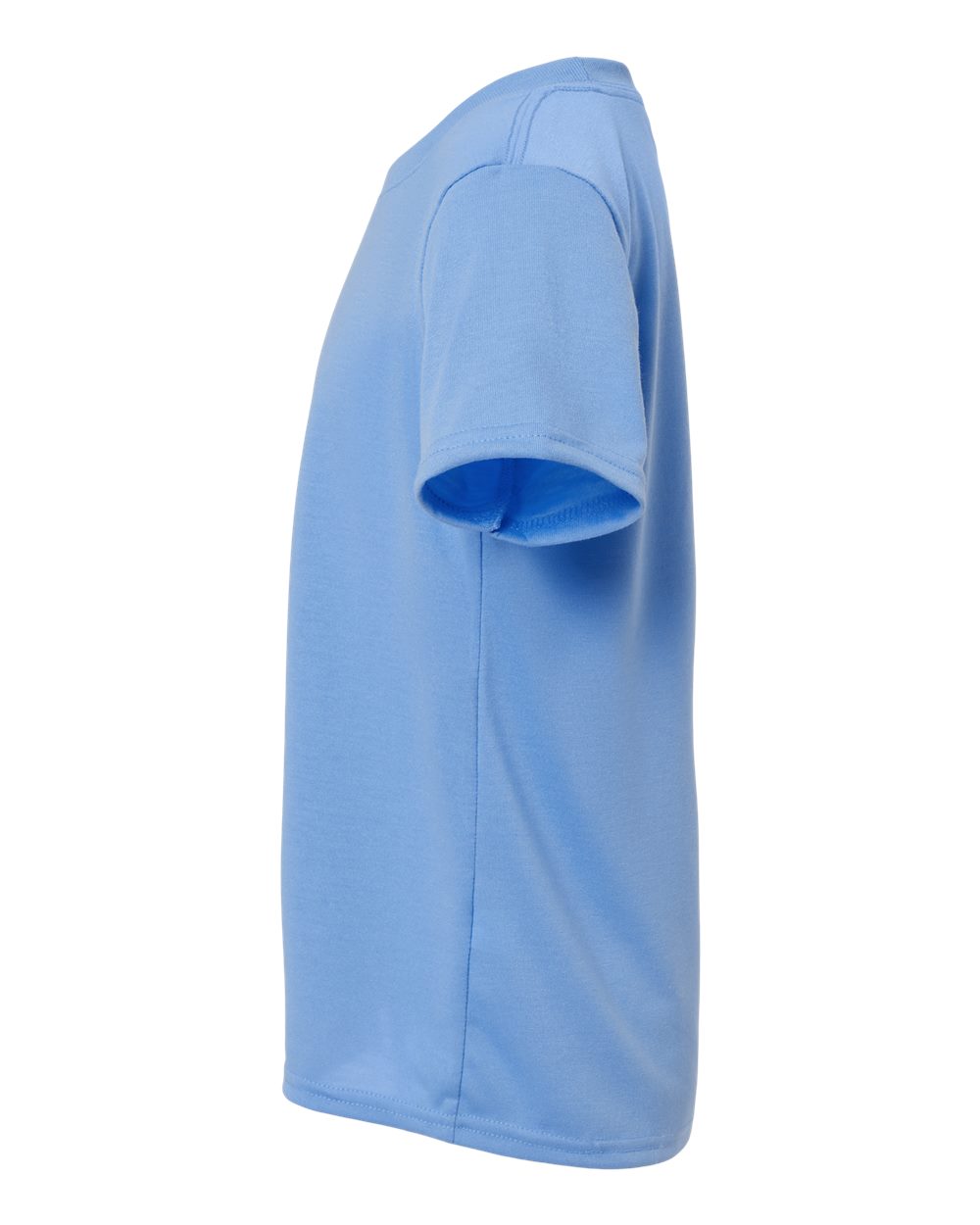 Left View of Carolina Blue Performance® Youth T-Shirt - 42000B