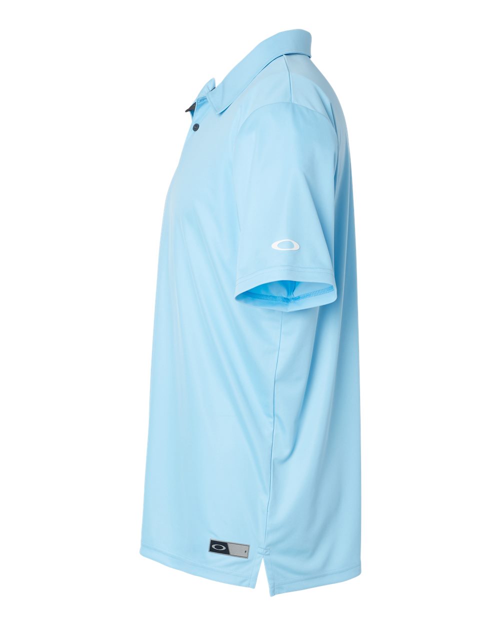 Left View of Carolina Blue Team Issue Hydrolix Polo - FOA402993
