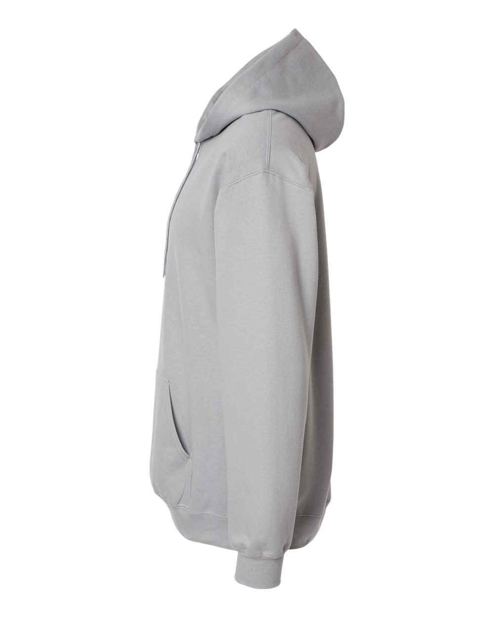 Left View of Cement Softstyle® Midweight Hooded Sweatshirt - SF500