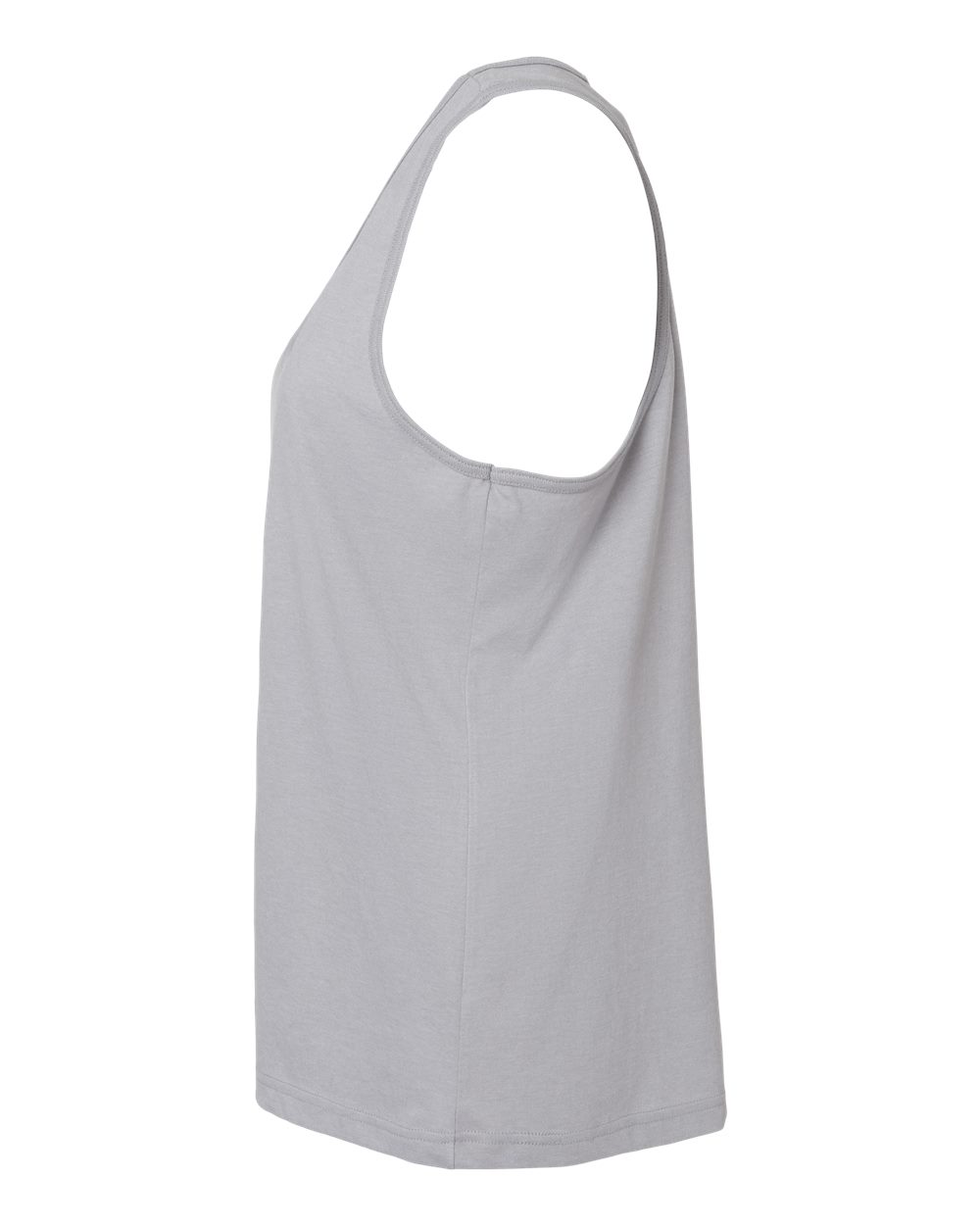 Left View of Cement Softstyle® Women’s CVC Racerback Tank Top - 64220LCVC