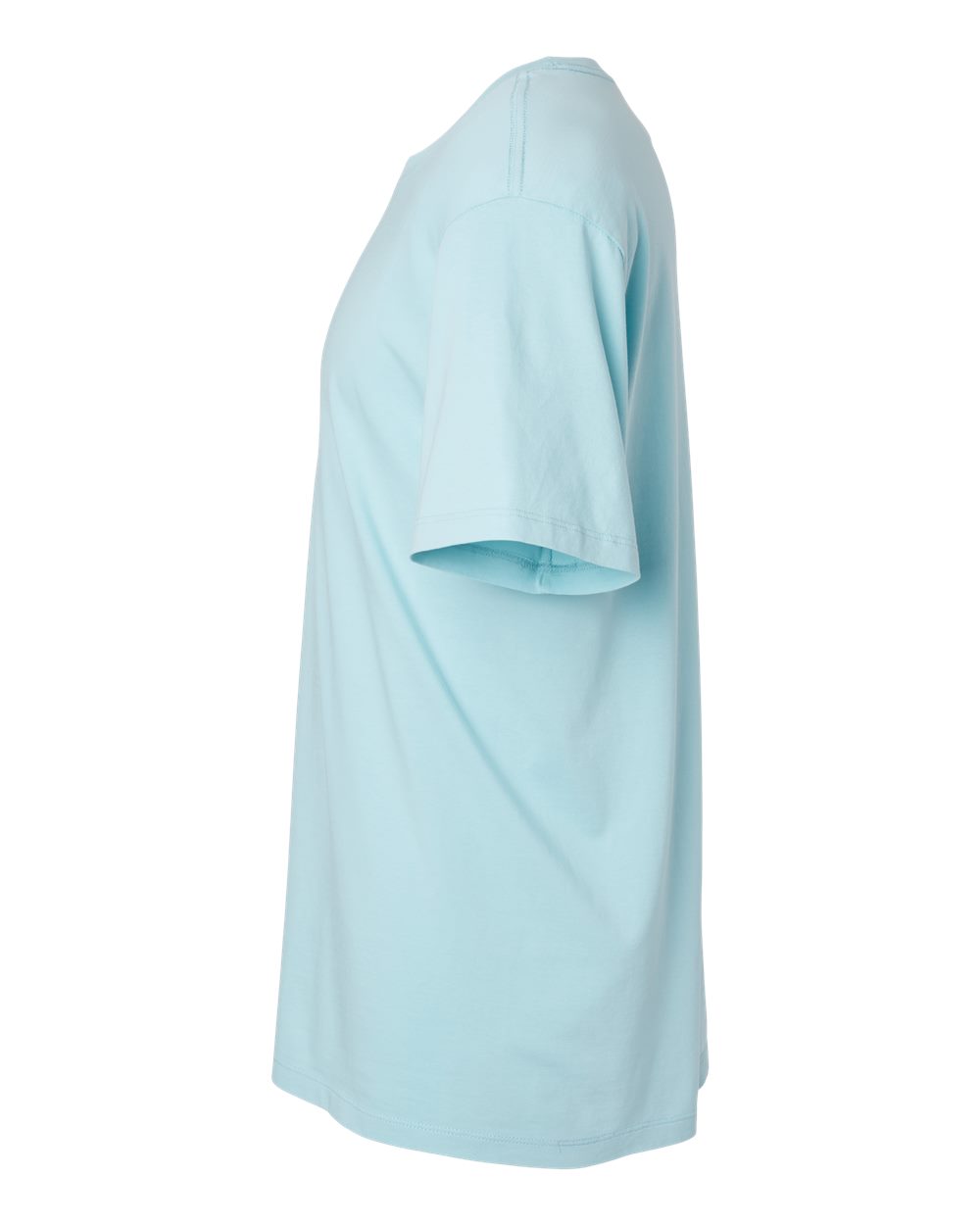 Left View of Chambray Classic T-Shirt - 200