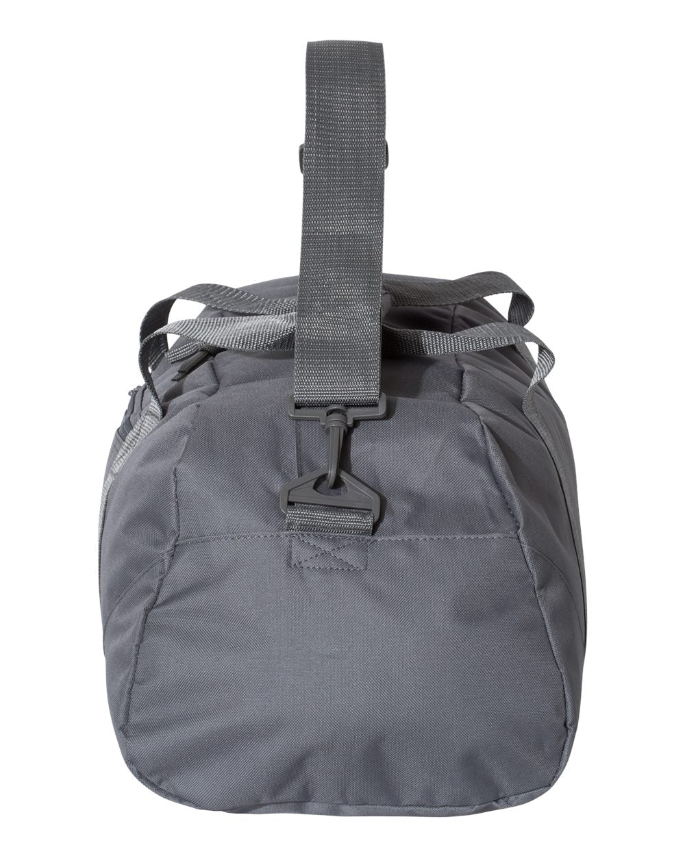 Left View of Charcoal Recycled 23 1/2" Large Duffel Bag - 8806
