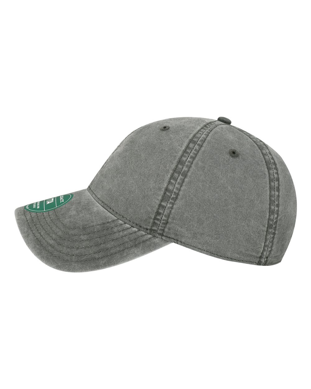 Left View of Cinder Terra Twill Cap - TTA