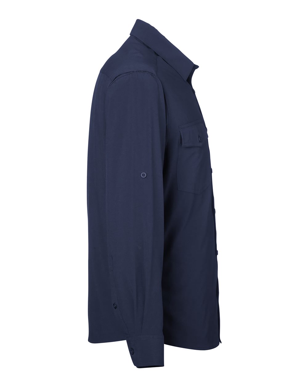 Left View of Classic Navy Men's Ultra UVP® Marina Shirt - CE510L