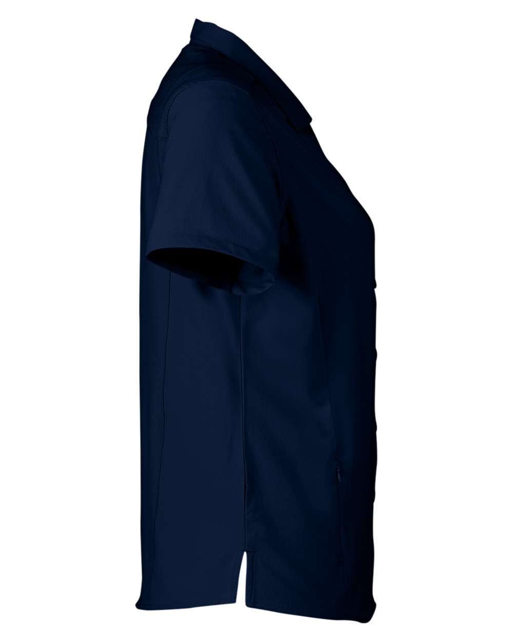 Left View of Classic Navy Women's Ultra UVP® Marina Shirt - CE510W