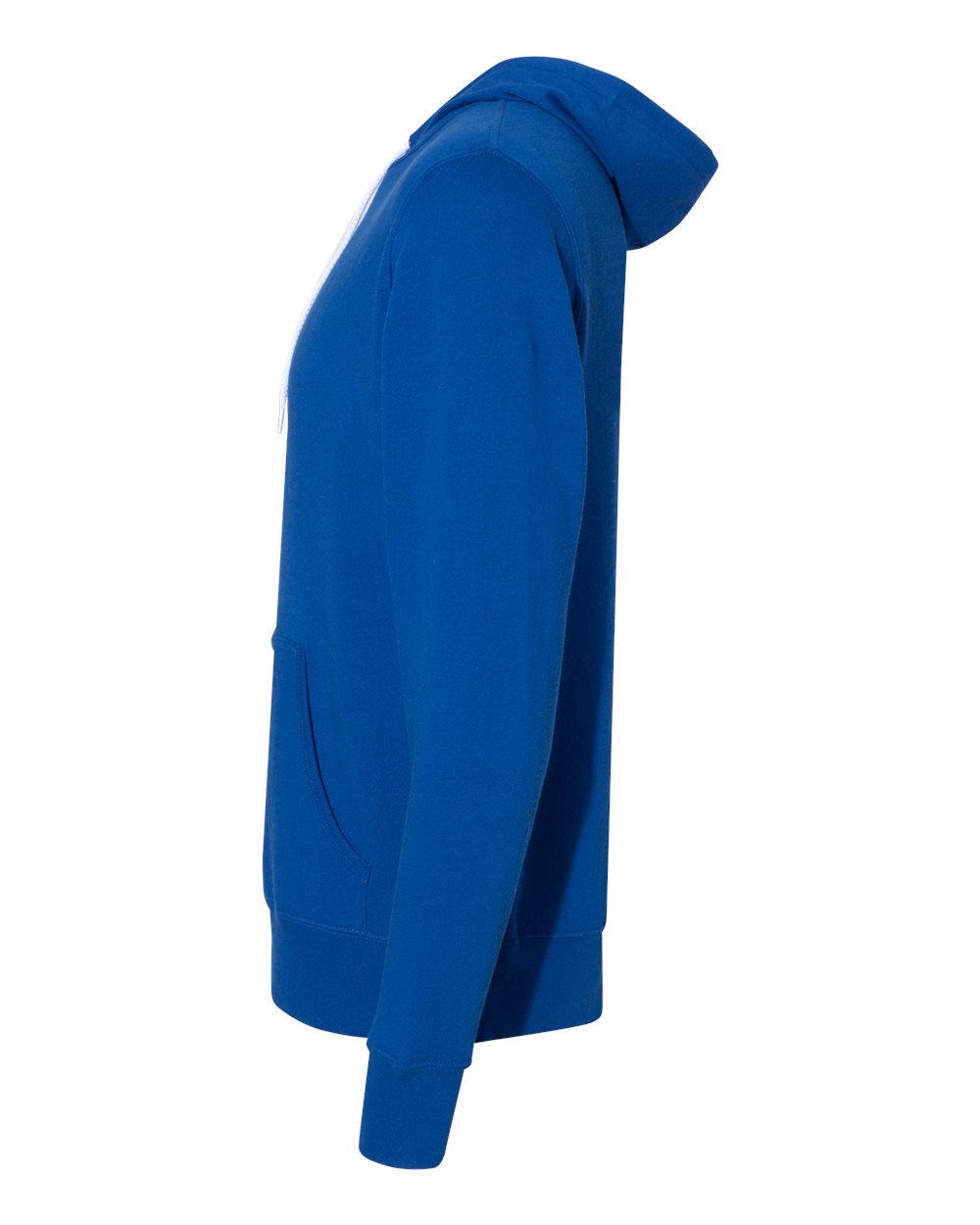 Left View of Cobalt Lightweight Hooded Sweatshirt - AFX90UN