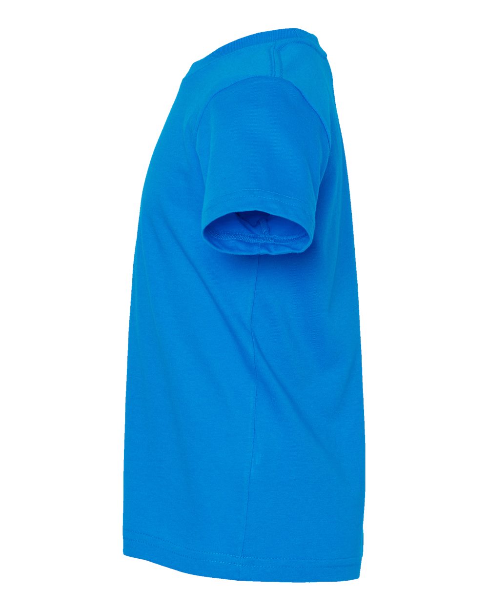 Left View of Cobalt Toddler Fine Jersey Tee - 3321