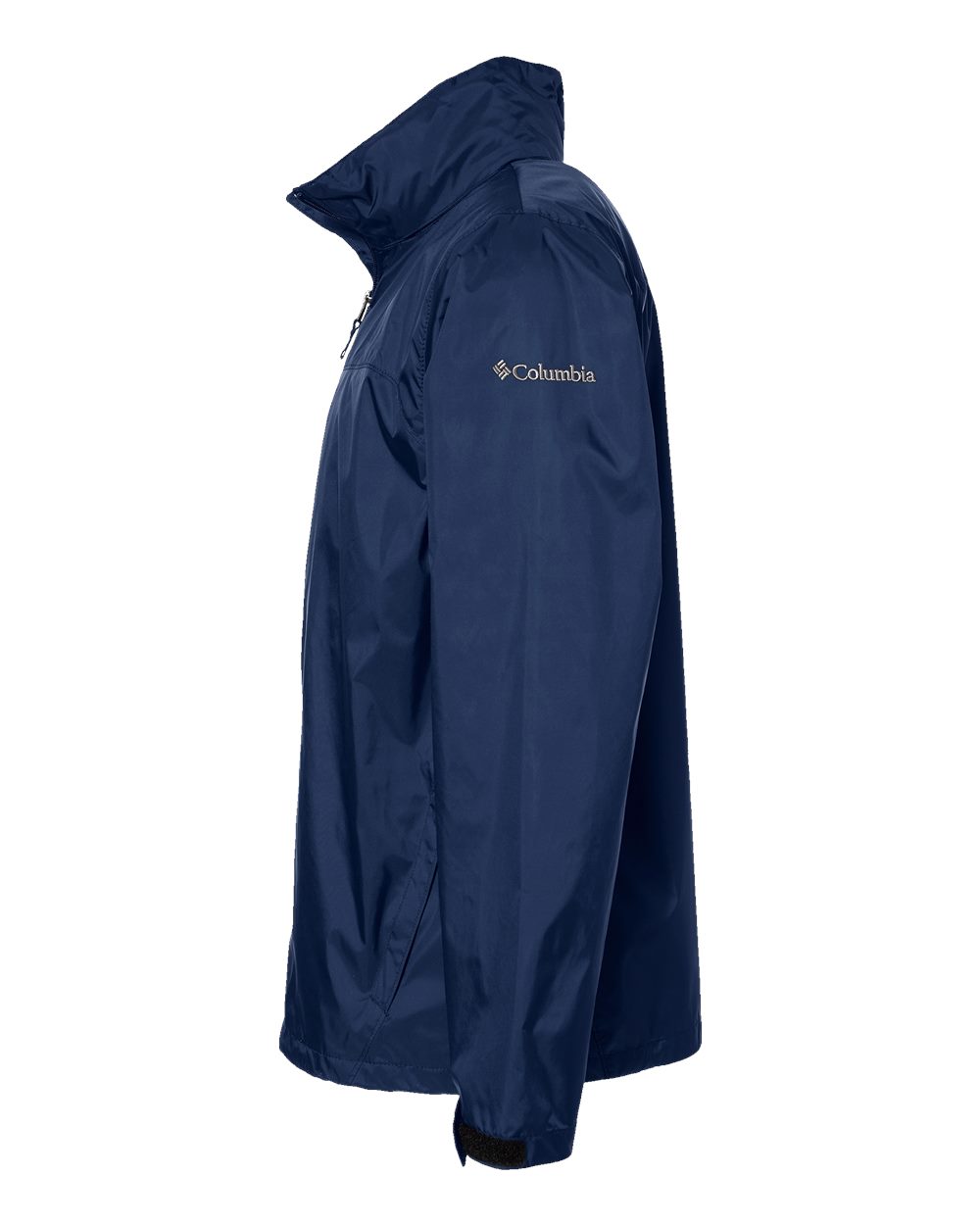 Left View of Collegiate Navy Glennaker Lake™ II Rain Jacket - 212476