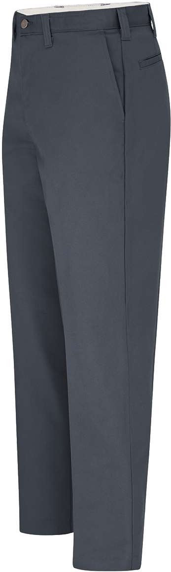 Left View of Dark Charcoal - 39 Unhemmed Premium Industrial Multi-Use Pocket Pants - LP22