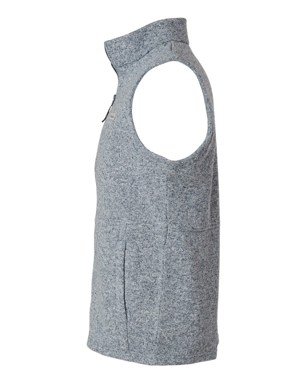 Left View of Dark Mountain Heather Alto Pass™ Fleece Vest - 209575