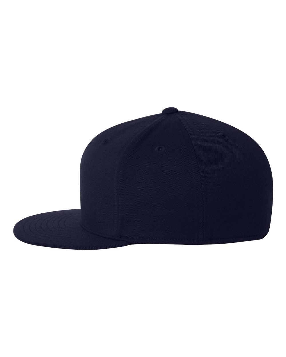 Left View of Dark Navy 210® Flat Bill Cap - 6210FF