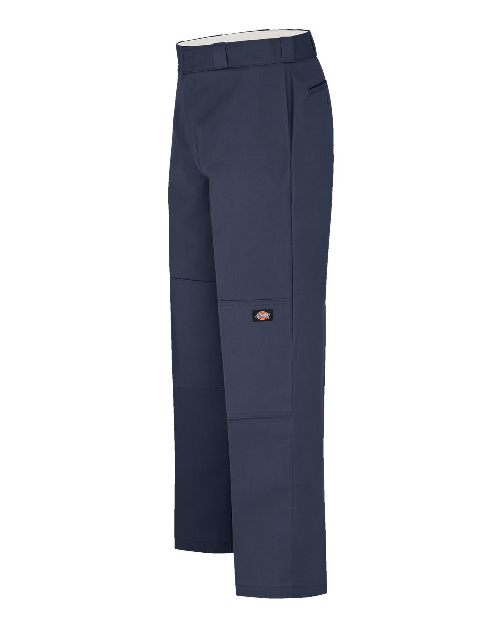 Left View of Dark Navy - 30I Double Knee Work Pants - Odd Sizes - 8528ODD