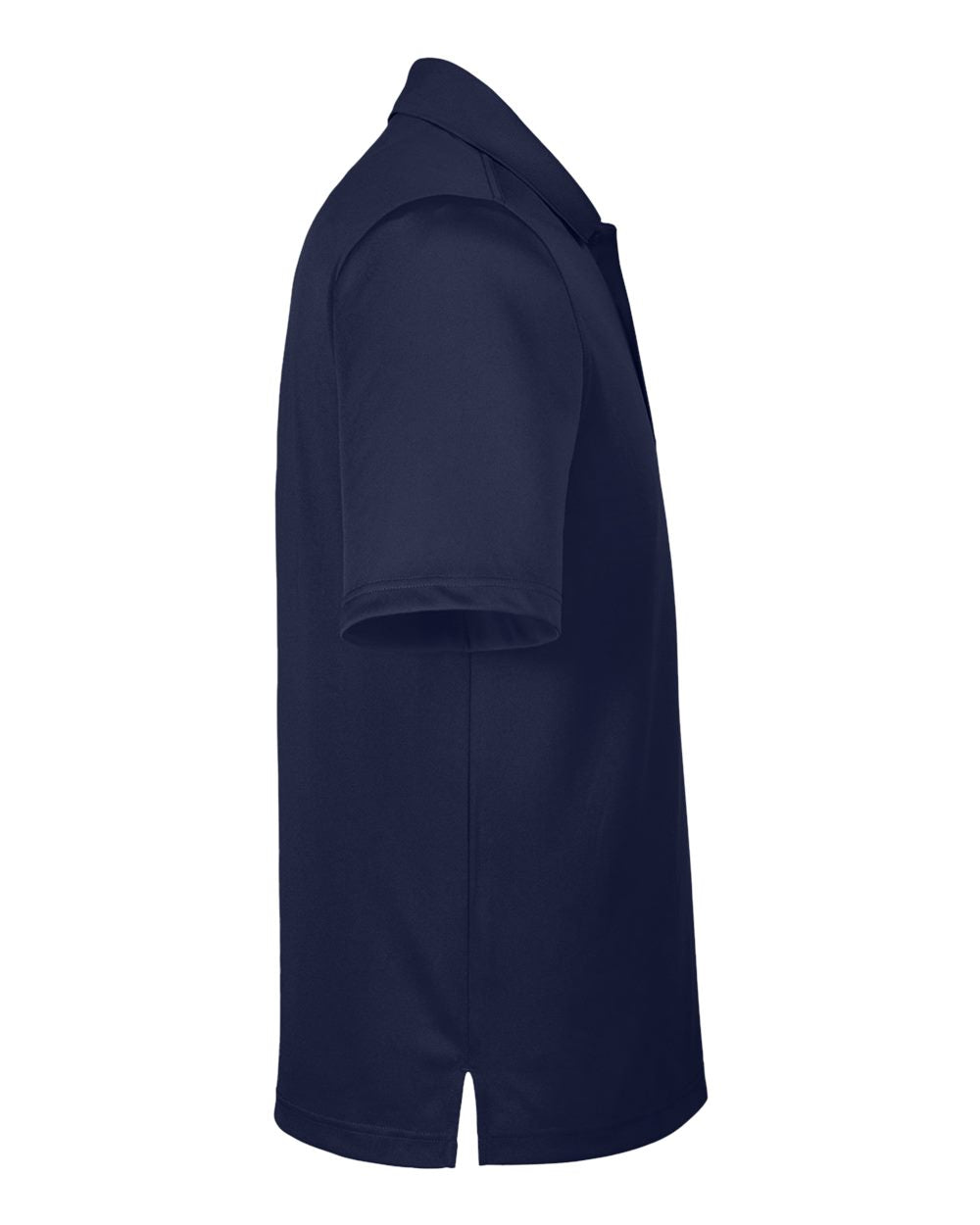 Left View of Dark Navy Men's Advantage Snag Protection Plus IL Pocket Polo - M348P