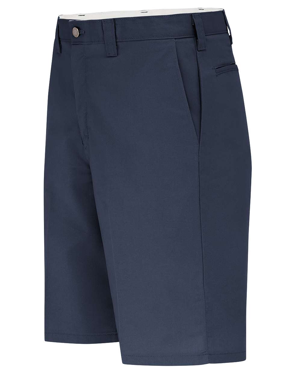 Left View of Dark Navy Premium Industrial Multi-Use Pocket Shorts - LR62