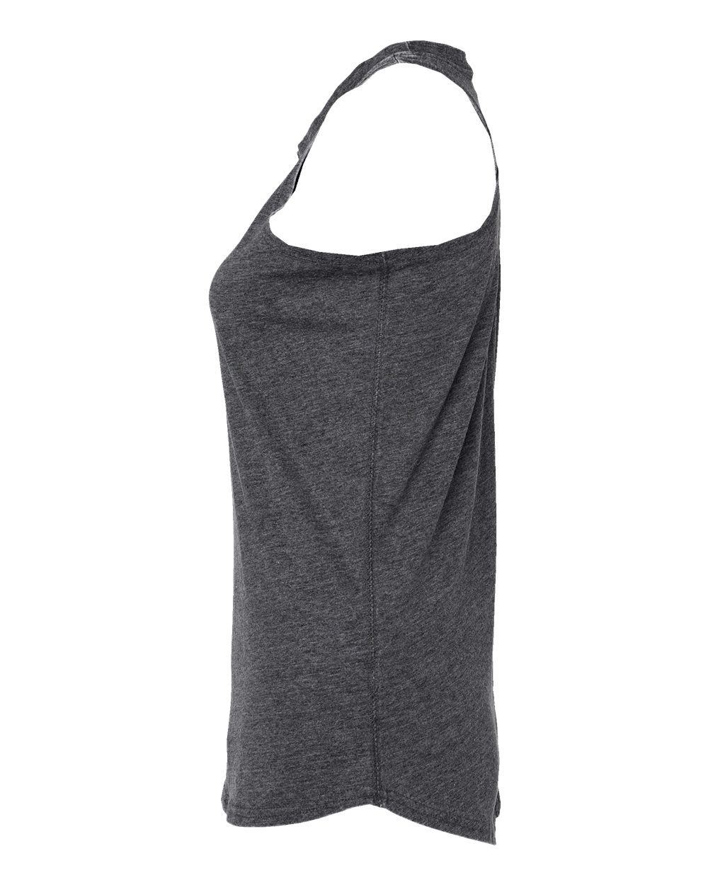 Left View of Dark Smoke Women’s Zen Jersey Tank Top - 8117
