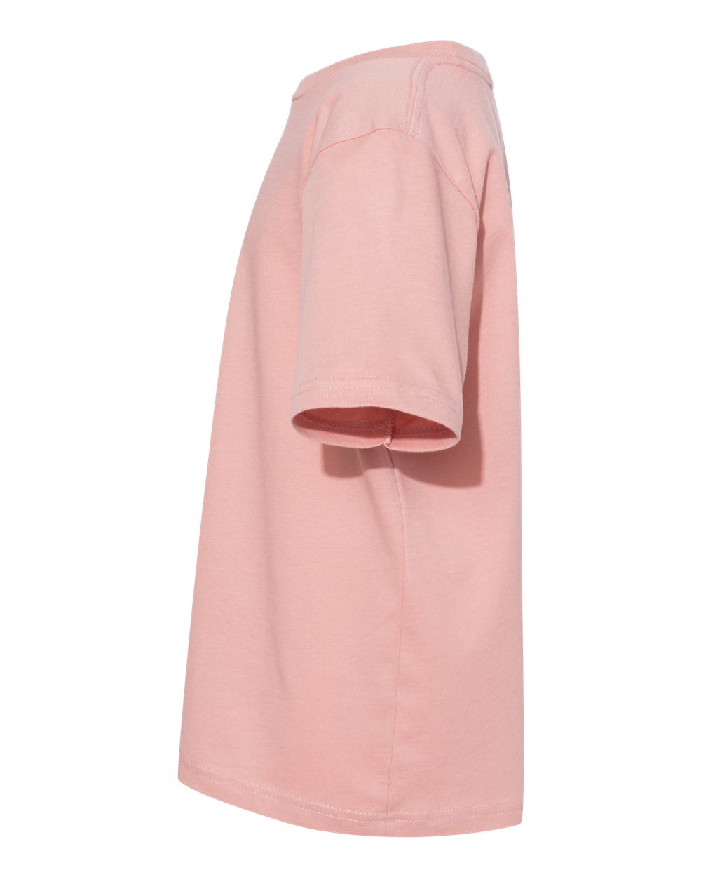 Left View of Desert Pink Youth Cotton T-Shirt - 3310