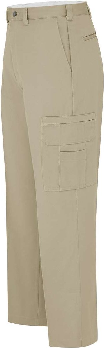 Left View of Desert Sand - 30I Industrial Cotton Cargo Pants - LP39