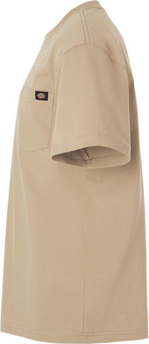 Left View of Desert Sand Traditional Heavyweight T-Shirt - Tall Sizes - WS50-DT