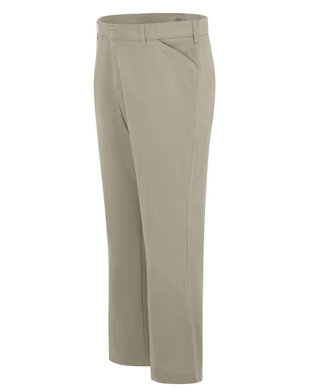 Left View of Desert Sand Women's Stretch Twill Pants - FW31